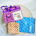 Hospital Bag, baby Sheet and Winter Wrapping Shawl Set