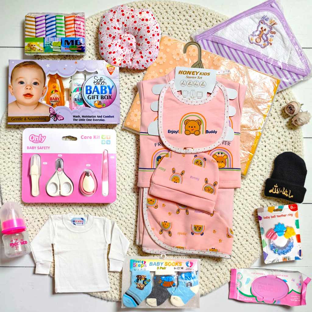 Newborn Winter Gift set With Starter Set and Essentials