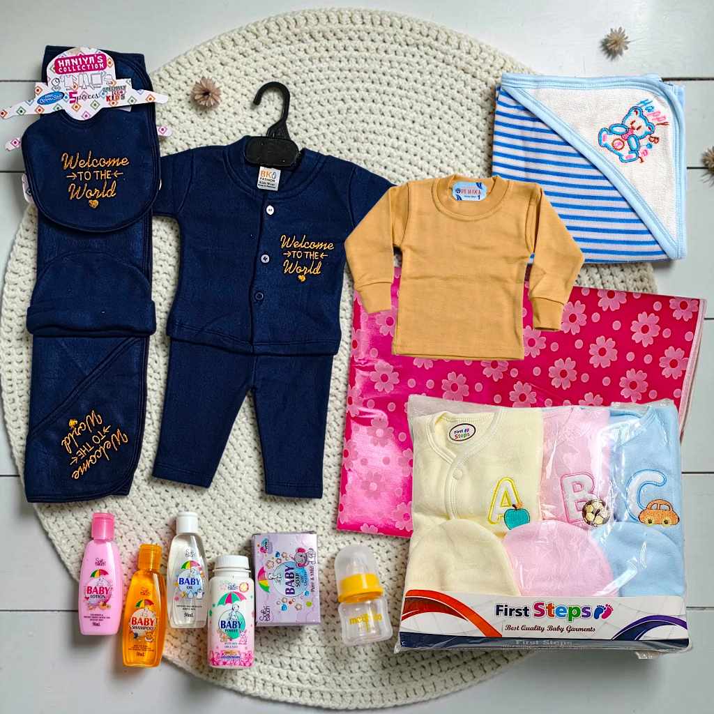 Welcome to the World Five Piece Winter Set With Dresses and Accessories