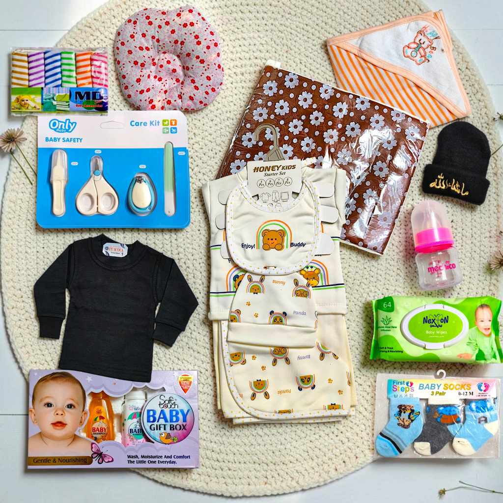 Newborn Winter Gift set With Starter Set and Essentials