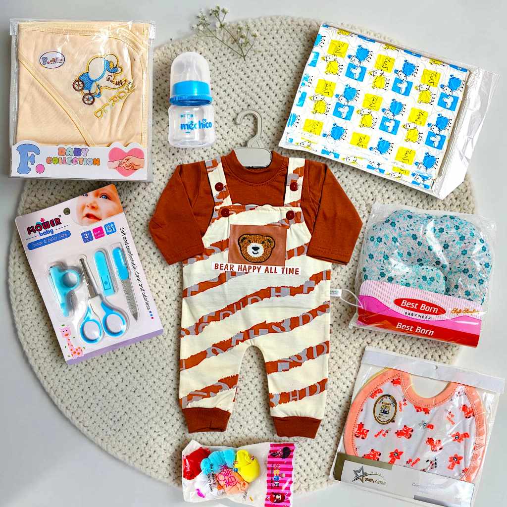 Newborn Essentials Package and Romper