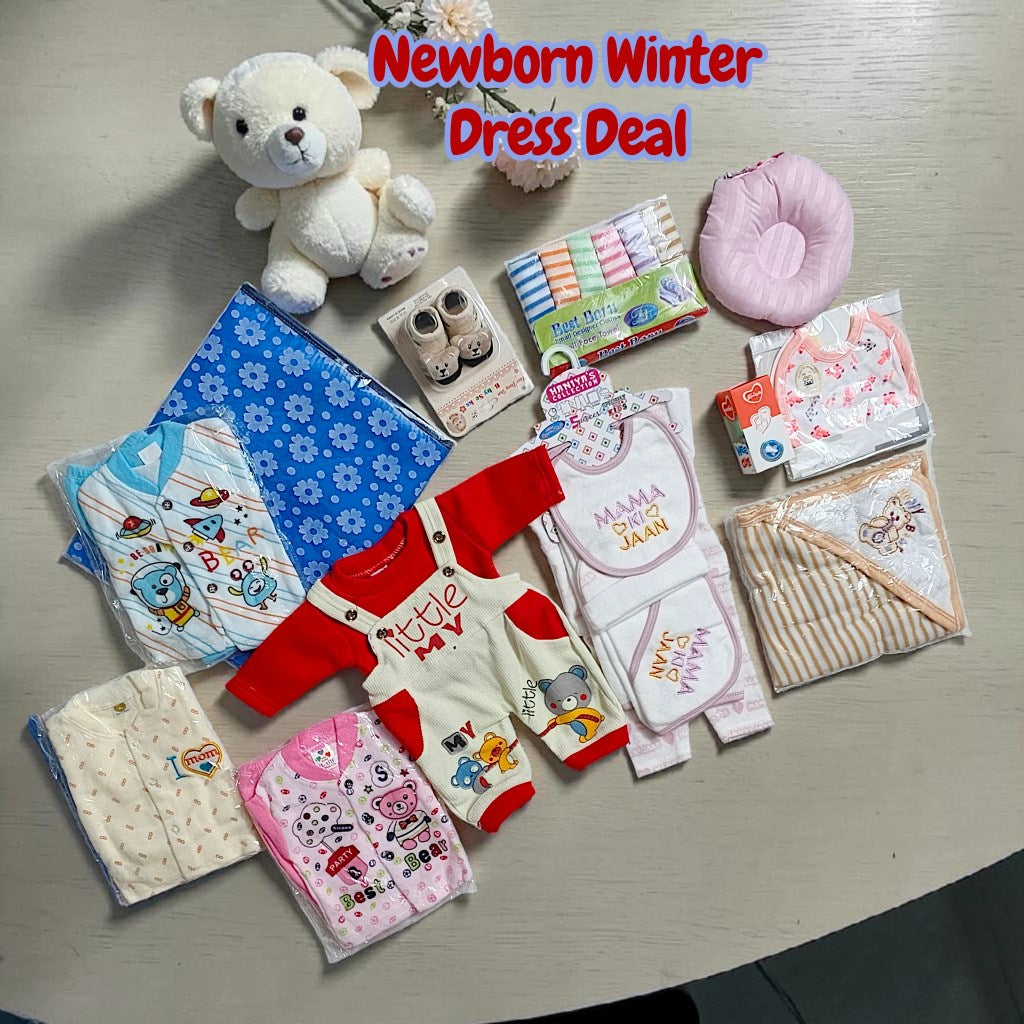 Newborn Baby Girl Winter Dress Deal