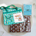 Baby sheet, Hospital Bag and Mid Season Wrapping Shawl Set